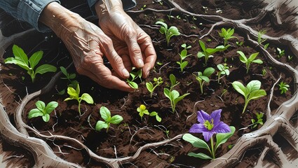 Nurturing Life: The Hands of Time, General AI