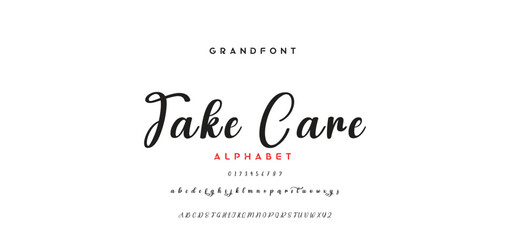 handwrite signature font Calligraphy Logotype Script Brush Font Type Font lettering handwritten