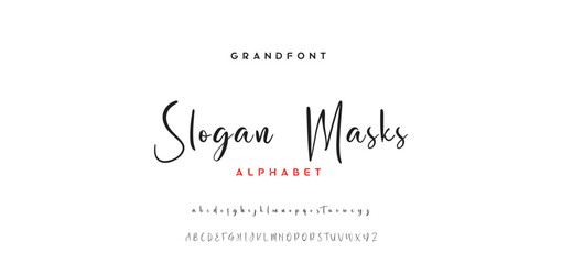 handwrite signature font Calligraphy Logotype Script Brush Font Type Font lettering handwritten