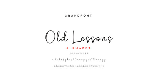 handwrite signature font Calligraphy Logotype Script Brush Font Type Font lettering handwritten