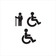 disabled person icon