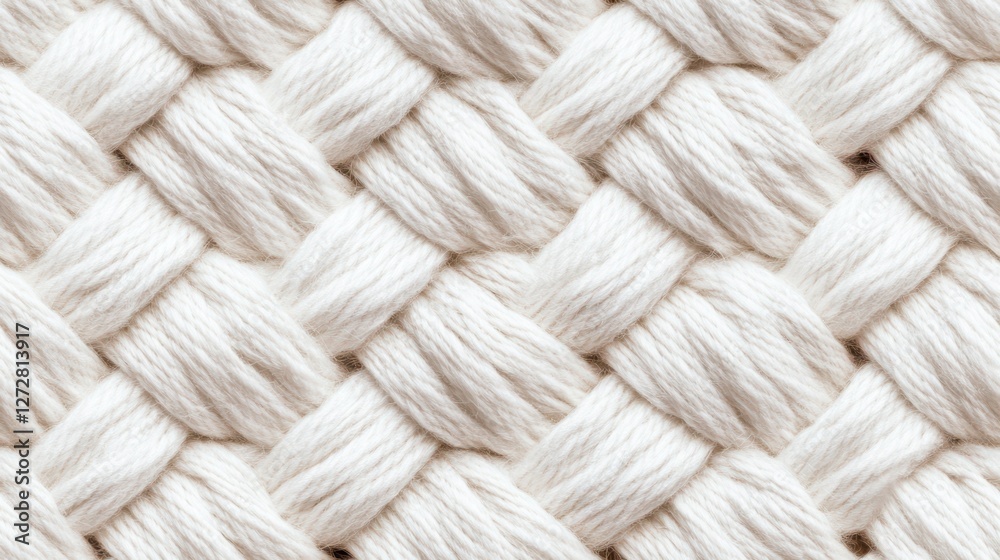 Wall mural textured weave: an intricate and tactile macro shot of a tight, textured weave. seamless pattern