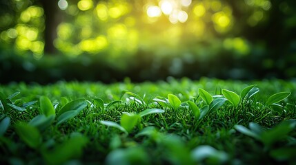blurred natural green background with bokeh glare perfect for fresh,serene outdoor design projects featuring soft light effects,tranquil nature themed visuals for eco friendly concepts