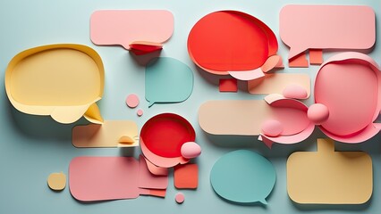 Collection of Speech Balloons