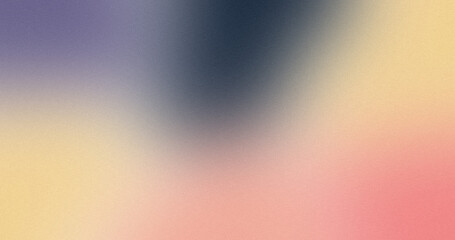 Grainy noise texture background with gradient in beige, pink, and dark tones for design and digital art