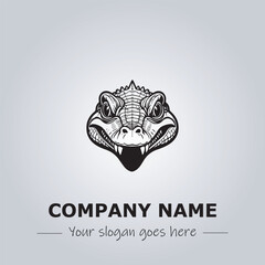 Crocodile logo design vector illustration