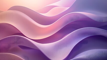 Obraz premium Soft Gradient Waves Minimalist Abstract Background for Websites and Branding Designs