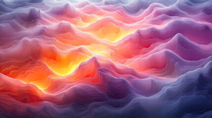 Obraz premium Bright smooth gradients