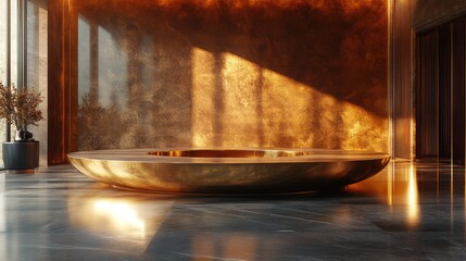 Golden Bowl Interior Design: Luxury Lobby Ambiance