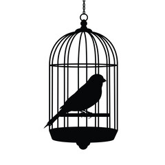 bird in cage