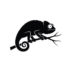 chameleon vector illustration