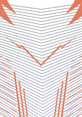 Obraz premium Athletic Sports Jersey High Quality Abstract Design Soccer Basketball Football Esports Geometric Minimalist Unique Trendy Graphics