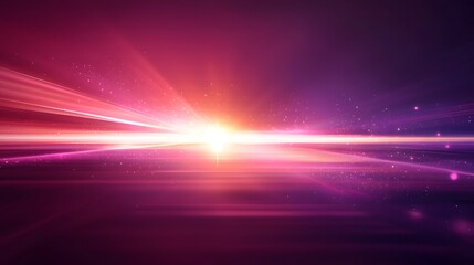 Mesmerizing Minimalist Abstract Background with Soft Blurred Gradients and Glowing Light Effects