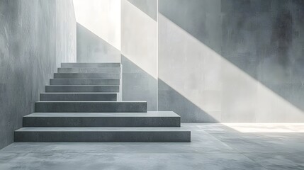 Naklejka premium Minimalist Abstract Luxury Backdrop with Soft Monochrome Gradient and Subtle Blur Effects