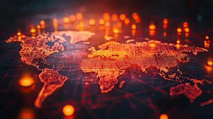 Obraz premium currency exchange,money transfer concept with world map,banknotes of different currencies with graph background