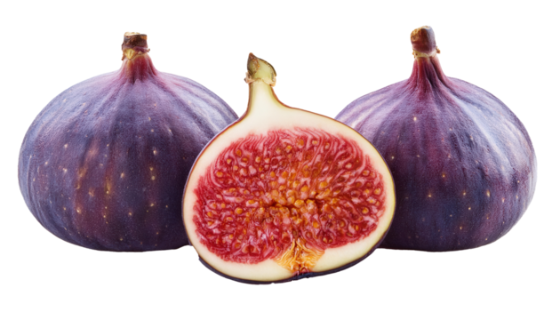Fig, isolated on white background, full depth of field
