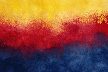 Vibrant Abstract Background with Red, Yellow, Blue Colors