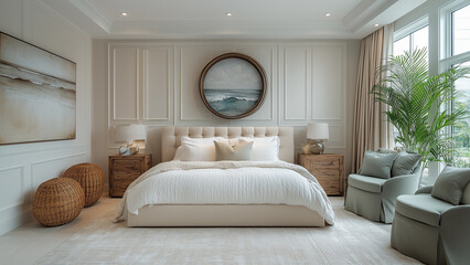 interior of a bedroom