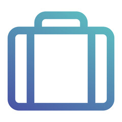 suitcase icon for illustration