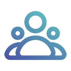 teamwork icon for illustration