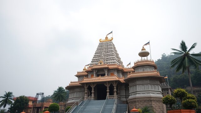 Chamundeshwari Temple, Chamundi Hills, Mysore, India - Majestic Landmark
