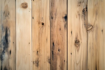 Fototapeta premium ヴィンテージ風の木製パネルのテクスチャ | Vintage Wooden Panel Texture