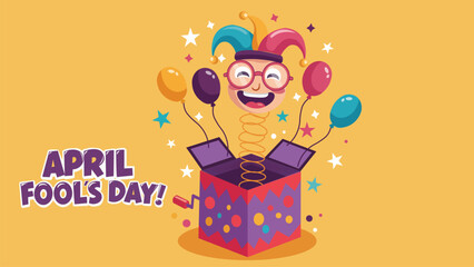 April Fool’s Day Jester Pop Up