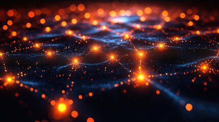 Fototapeta premium futuristic network of cloud computing,blockchain technology a vibrant 3d polygonal illustration depicting the interconnected world of digital currency,modern tech