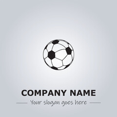 Obraz premium Ball logo company design illustration 