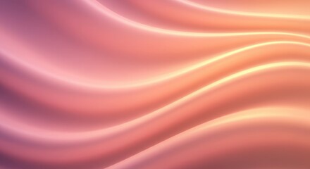 Fototapeta premium A soft glowing fabric like texture in shades of pink and peach