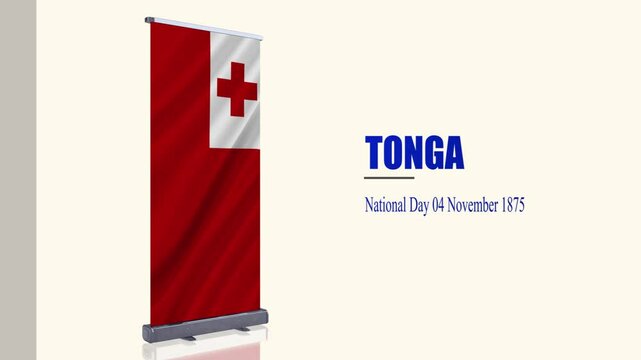 Roll Up Presentation Tongo National Flag, Tongo&nbsp;National and  Emancipation Day