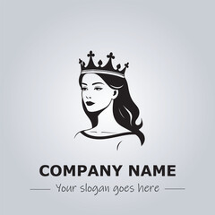 queen, vector, princess, luxury, symbol, icon, logo, crown, royal, design, king, illustration, gold, elegant, classic, abstract, template, decoration, vintage, sign, fashion, beauty, simple, modern, p