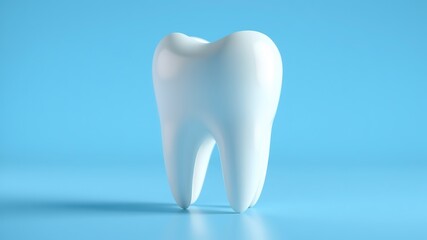 Healthy White Molar 3D Banner - Teeth Whitening, Tartar Removal, Dentist Day, Wisdom Teeth