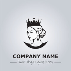 queen, vector, princess, luxury, symbol, icon, logo, crown, royal, design, king, illustration, gold, elegant, classic, abstract, template, decoration, vintage, sign, fashion, beauty, simple, modern, p