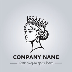 queen, vector, princess, luxury, symbol, icon, logo, crown, royal, design, king, illustration, gold, elegant, classic, abstract, template, decoration, vintage, sign, fashion, beauty, simple, modern, p