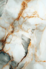 Luxurious white marble with golden veins