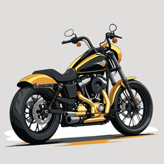 Obraz premium motorbike vector for graphic design