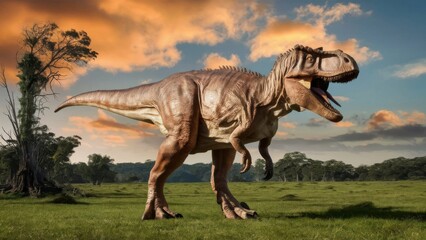 Fototapeta premium Predatory dinosaur