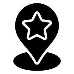 Obraz premium favorite Solid icon