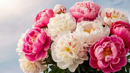 Peonies bouquet