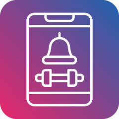 Workout Notification Icon Style