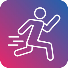 Jogging Icon Style
