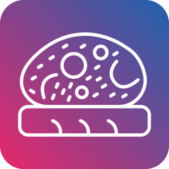 Bruschetta Icon Style