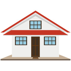 small house illustration