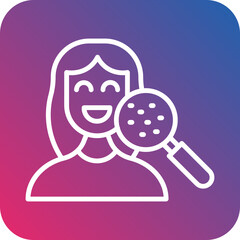 Skin Checkup Icon Style