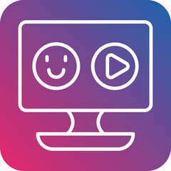 Digital Animation Icon Style
