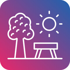 Green Spaces Icon Style