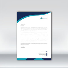 Professional Letterhead Vector Design. Elegant and Modern Templates.