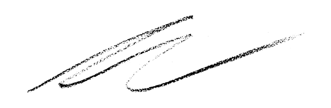 black pencil strokes isolated on transparent background