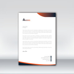 Professional Letterhead Vector Design. Elegant and Modern Templates.